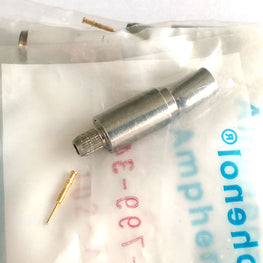 RF Connectors / Coaxial Connectors Straight Plug Coax Connector