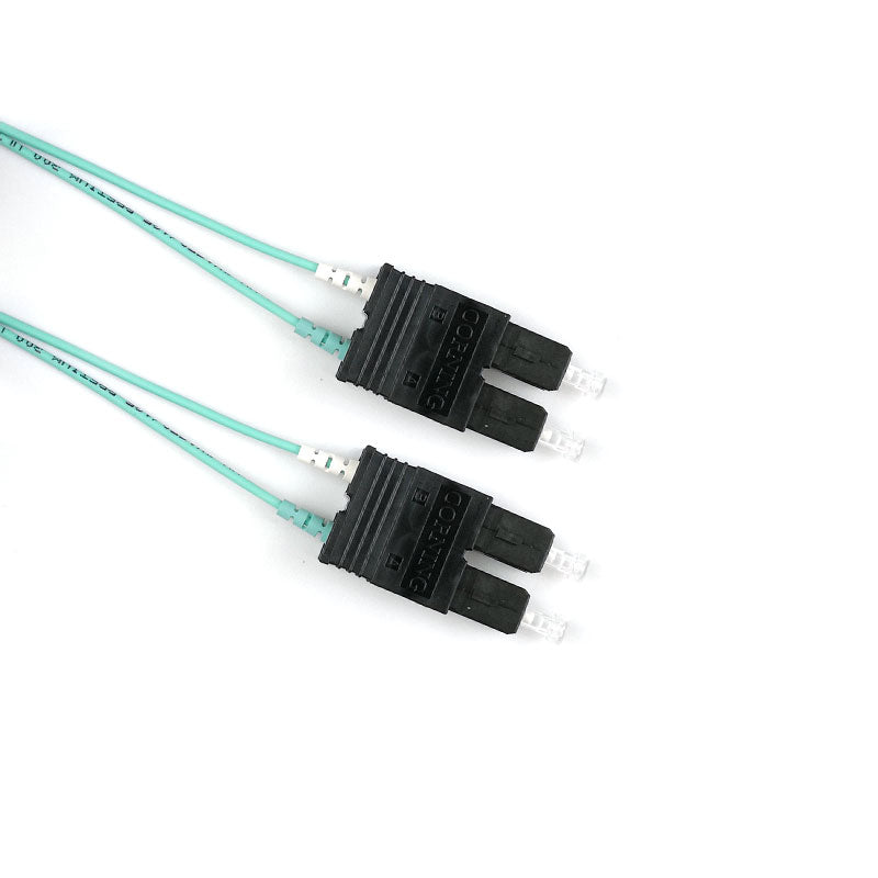 (22m) SC/UPC - SC/UPC Multimode OM3 Fiber Optic Duplex Patch Cord - 2mm LSZH (22m) SC/UPC - SC/UPC Multimode OM3 Fiber Optic Duplex Patch Cord - 2mm LSZH