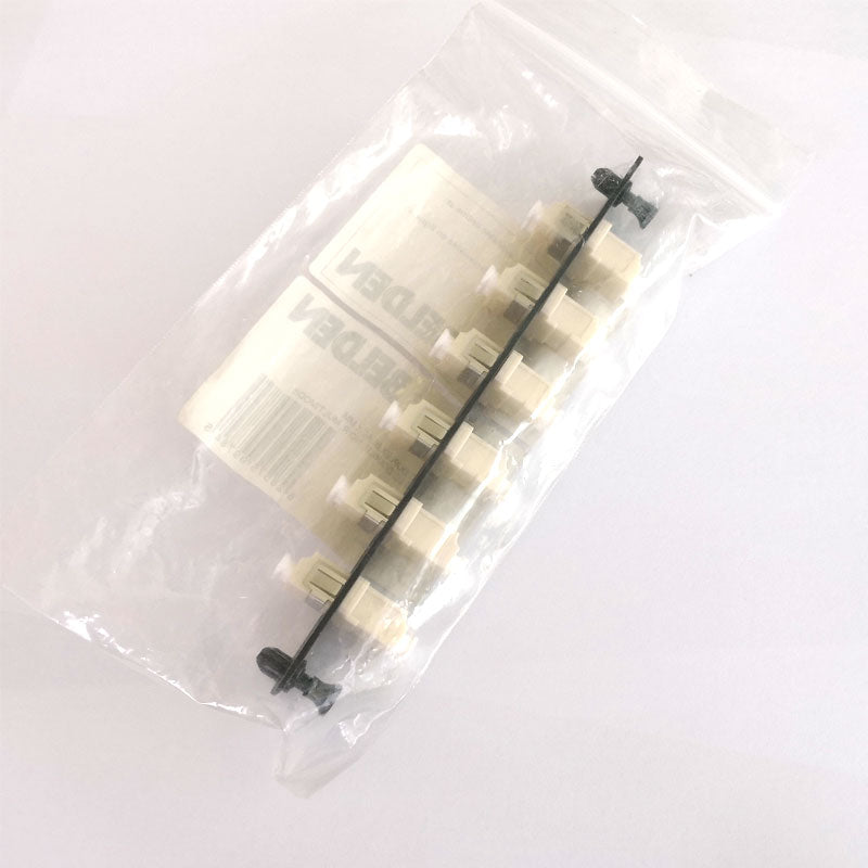 FiberExpress Adapter Strip, Loaded 6 LC Duplex Multimode Adapters FiberExpress Adapter Strip, Loaded 6 LC Duplex Multimode Adapters