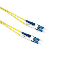 (2m) LC/UPC - LC/APC Single Mode Fiber Optic Duplex Patch Cord - 2mm LSZH