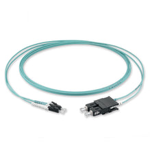 (8m) LC/PC - SC/PC Multimode OM3 Fiber Optic Duplex Patch Cord - 1.8mm LSZH