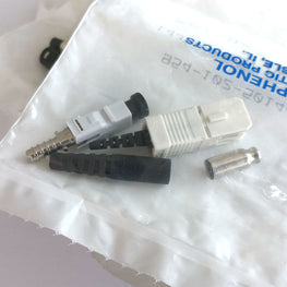 SC MM Connector, 144um, Zirconia PC Ferrule