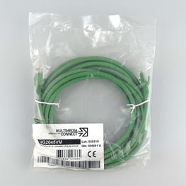 Cat6 Unshielded (UTP) Ethernet Network Cable PVC 5m Green Patch Cord